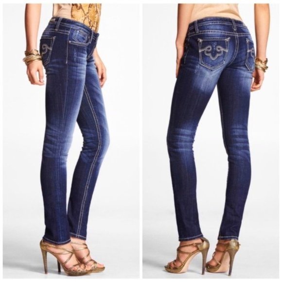 Rerock for Express Low Rise Skinny Jeans 6